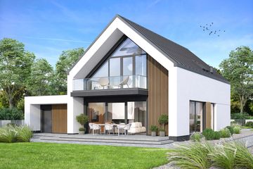  Projekt domu Vincent (WOF1228) - projekt domu parterowego z poddaszem - Zdjęcie 4