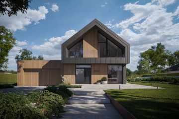  Projekt domu NewHouse 759 w2 (KRZ1085) - projekt domu parterowego z poddaszem - Zdjęcie 2