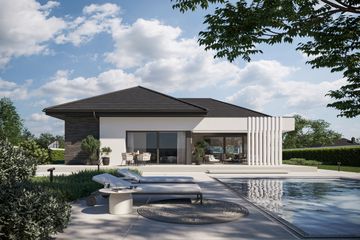  Projekt domu BrickHouse 101 (KRZ1086) - projekt domu parterowego - Zdjęcie 4