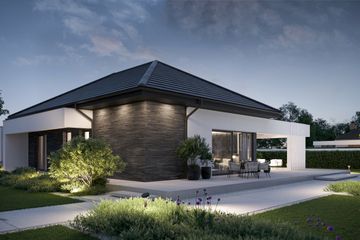  Projekt domu BrickHouse 101 (KRZ1086) - projekt domu parterowego - Zdjęcie 6