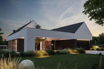  Projekt domu HomeKoncept 121 (KRX1257) - projekt domu parterowego - Zdjęcie 4