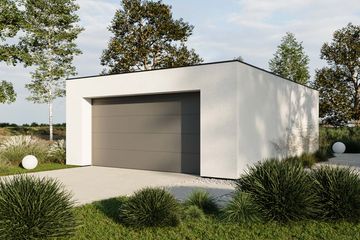  Projekt garażu HomeKoncept G 10 (KRX1256) - projekt garażu parterowego - Zdjęcie 2