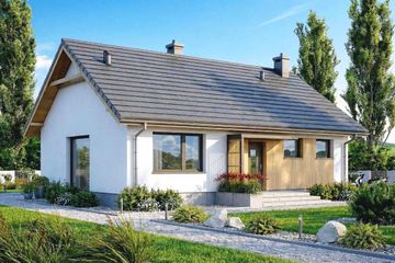  Projekt domu Mirabelka 4 (WOF1229) - projekt domu parterowego - Zdjęcie 2