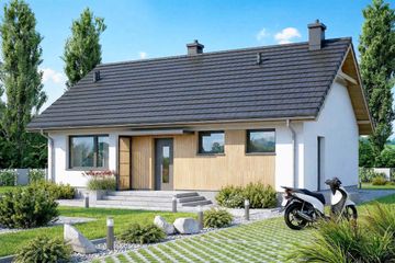  Projekt domu Mirabelka 4 (WOF1229) - projekt domu parterowego - Zdjęcie 3