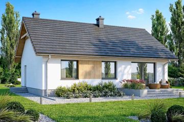  Projekt domu Mirabelka 4 (WOF1229) - projekt domu parterowego - Zdjęcie 4