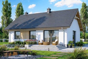  Projekt domu Mirabelka 4 (WOF1229) - projekt domu parterowego - Zdjęcie 5