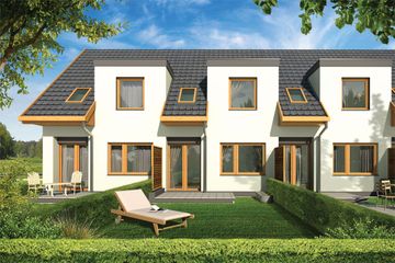  Projekt domu Emilka 1 - segment lewy (WRD3217) - projekt domu parterowego z poddaszem - Zdjęcie 4