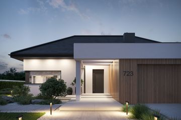  Projekt domu NewHouse 723 (KRZ1087) - projekt domu parterowego - Zdjęcie 5