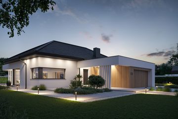  Projekt domu NewHouse 723 (KRZ1087) - projekt domu parterowego - Zdjęcie 7