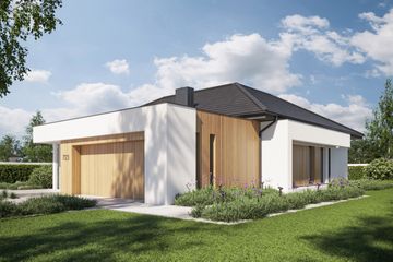  Projekt domu NewHouse 723 (KRZ1087) - projekt domu parterowego - Zdjęcie 15