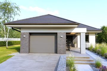  Projekt domu Parterowy 10 (BBH1040) - projekt domu parterowego - Zdjęcie 1