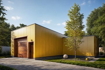  Projekt budynku gospodarczego G427 - Budynek gospodarczy (PRA1436) - projekt budynku parterowego - Zdjęcie 1