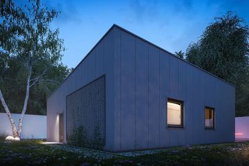  Projekt budynku gospodarczego G427 - Budynek gospodarczy (PRA1436) - projekt budynku parterowego - Zdjęcie 2