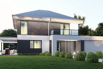  Projekt domu uA398 (WCB1515) - projekt domu z pełnym piętrem - Zdjęcie 2