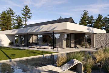  Projekt domu HomeKoncept 112 G2 wariant 01 (KRX1259) - projekt domu parterowego - Zdjęcie 1