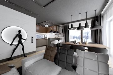  Projekt domu Ka273 T (PKT1317) - projekt domu parterowego z poddaszem - Zdjęcie 5