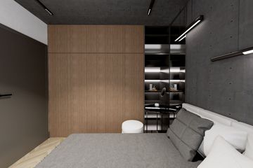 Projekt domu Ka273 T - parterowy z poddaszem dom o powierzchni 91,55 m², dach dwuspadowy - ujęcie 17