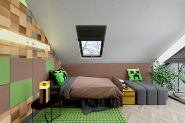  Projekt domu Ka273 T (PKT1317) - projekt domu parterowego z poddaszem - Zdjęcie 24