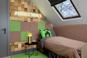 Projekt domu Ka273 T - parterowy z poddaszem dom o powierzchni 91,55 m², dach dwuspadowy - ujęcie 26