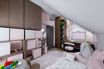 Projekt domu Ka273 T - parterowy z poddaszem dom o powierzchni 91,55 m², dach dwuspadowy - ujęcie 35