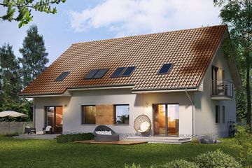  Projekt domu Mieszko 5 (WRN1563) - projekt domu parterowego z poddaszem - Zdjęcie 2