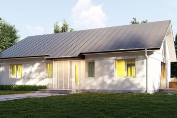  Projekt domu uA405 (WCB1518) - projekt domu parterowego - Zdjęcie 1