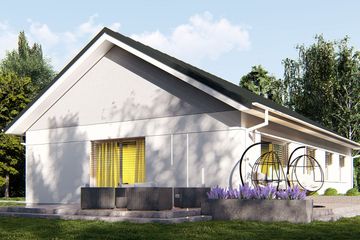  Projekt domu uA405 (WCB1518) - projekt domu parterowego - Zdjęcie 4