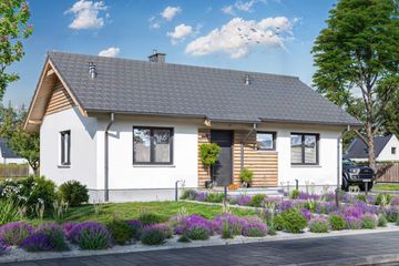  Projekt domu Tania 2 (WOE1195) - projekt domu parterowego - Zdjęcie 1