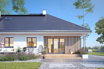  Projekt domu Aurelia 2 (BSA2372) - projekt domu parterowego - Zdjęcie 4