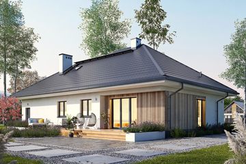  Projekt domu Aurelia 2 (BSA2372) - projekt domu parterowego - Zdjęcie 1