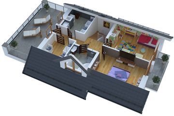  Projekt domu BW-03 wariant 6 (FL) (JGC1262) - projekt domu parterowego z poddaszem - Zdjęcie 5