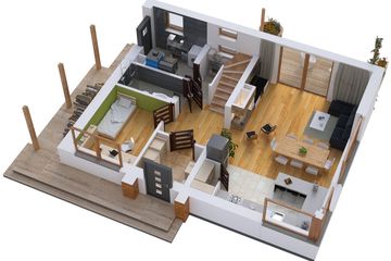  Projekt domu BW-03 wariant 3 bez garażu (JGC1261) - projekt domu parterowego z poddaszem - Zdjęcie 6