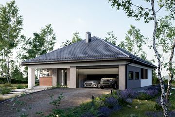  Projekt domu Kordian Sto (1887) (KRD3030) - projekt domu parterowego - Zdjęcie 2