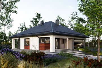  Projekt domu Kordian Sto (1887) (KRD3030) - projekt domu parterowego - Zdjęcie 6