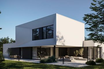  Projekt domu HomeKoncept 123 (KRX1260) - projekt domu z pełnym piętrem - Zdjęcie 1