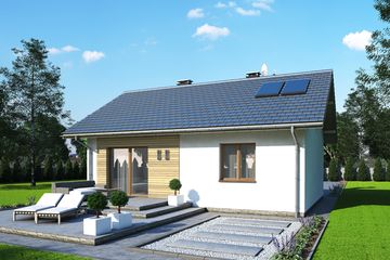  Projekt domu Parterowy 11 (BBH1041) - projekt domu parterowego - Zdjęcie 4