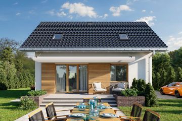  Projekt domu Drops (1889) (KRD3031) - projekt domu parterowego z poddaszem - Zdjęcie 5