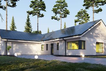  Projekt domu uA404 (WCB1517) - projekt domu parterowego - Zdjęcie 4