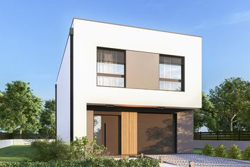  Projekt domu Zenit (WRD3218) - projekt domu z pełnym piętrem - Zdjęcie 1