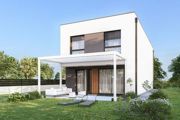 Projekt domu Zenit (WRD3218) - projekt domu z pełnym piętrem - Zdjęcie 2