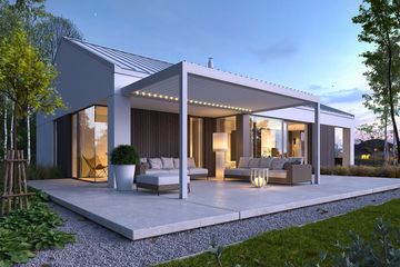  Projekt domu Wzorowy 1 (WAW1169) - projekt domu parterowego - Zdjęcie 2