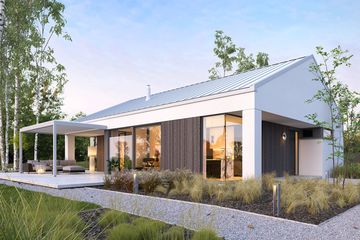  Projekt domu Wzorowy 1 (WAW1169) - projekt domu parterowego - Zdjęcie 1