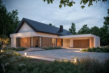  Projekt domu NewHouse 732 G2 (KRZ1090) - projekt domu parterowego - Zdjęcie 8