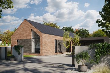 Projekt domu BrickHouse 119 (KRZ1088) - projekt domu parterowego - Zdjęcie 1