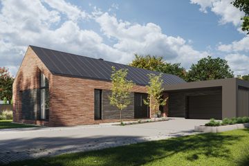  Projekt domu BrickHouse 119 (KRZ1088) - projekt domu parterowego - Zdjęcie 2