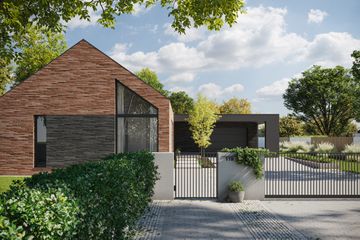  Projekt domu BrickHouse 119 (KRZ1088) - projekt domu parterowego - Zdjęcie 3