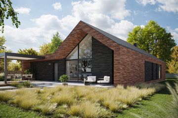  Projekt domu BrickHouse 119 (KRZ1088) - projekt domu parterowego - Zdjęcie 5