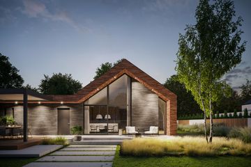  Projekt domu BrickHouse 119 (KRZ1088) - projekt domu parterowego - Zdjęcie 10