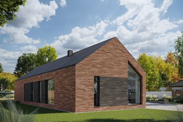  Projekt domu BrickHouse 119 (KRZ1088) - projekt domu parterowego - Zdjęcie 17