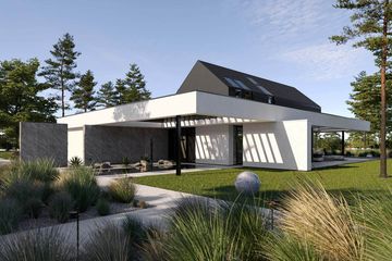  Projekt domu HomeKoncept 112 G2 wariant 02 (KRX1261) - projekt domu parterowego z poddaszem - Zdjęcie 6